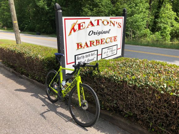 I usually try and ride to here once a year. 50 miles from the house by bike. 