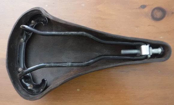 No marks on leather, only stamping is "Made in England"