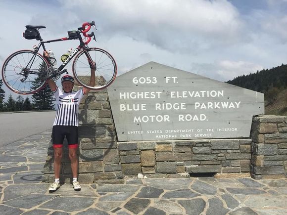 The highest point on the BRP