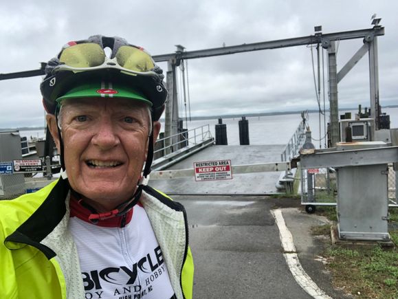 At the ferry