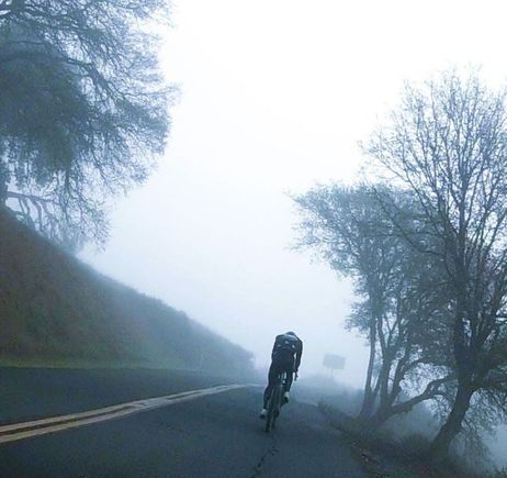 Two weeks ago - thick fog BELOW 1500 ft.