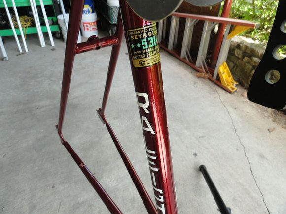 With decals from OZ.  I found out after clear coating it is a 1977 Comp GS
