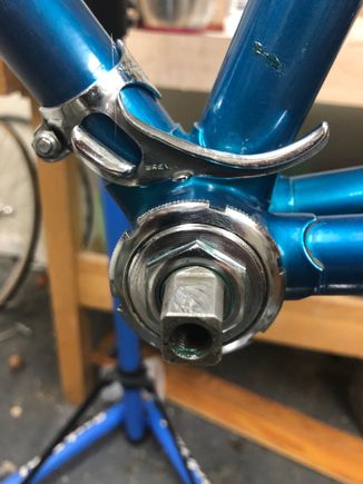 Was glad to discover the threading in the bottom bracket was French - I think in some cases they were Swiss....