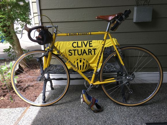Need to shorten that rear brake cable and inch or so
