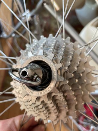 Seems like the cog spacing is the same as my 6-speed