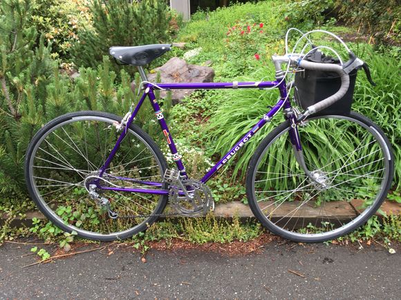Mostly unmodified except for aluminum wheels and good wide tires