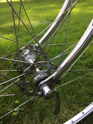 Chrome loss and drillium hubs
