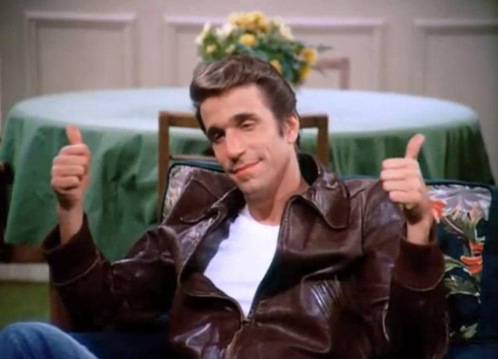 Earned the nickname "Dirty Fonzie" in college for attempting a ve...