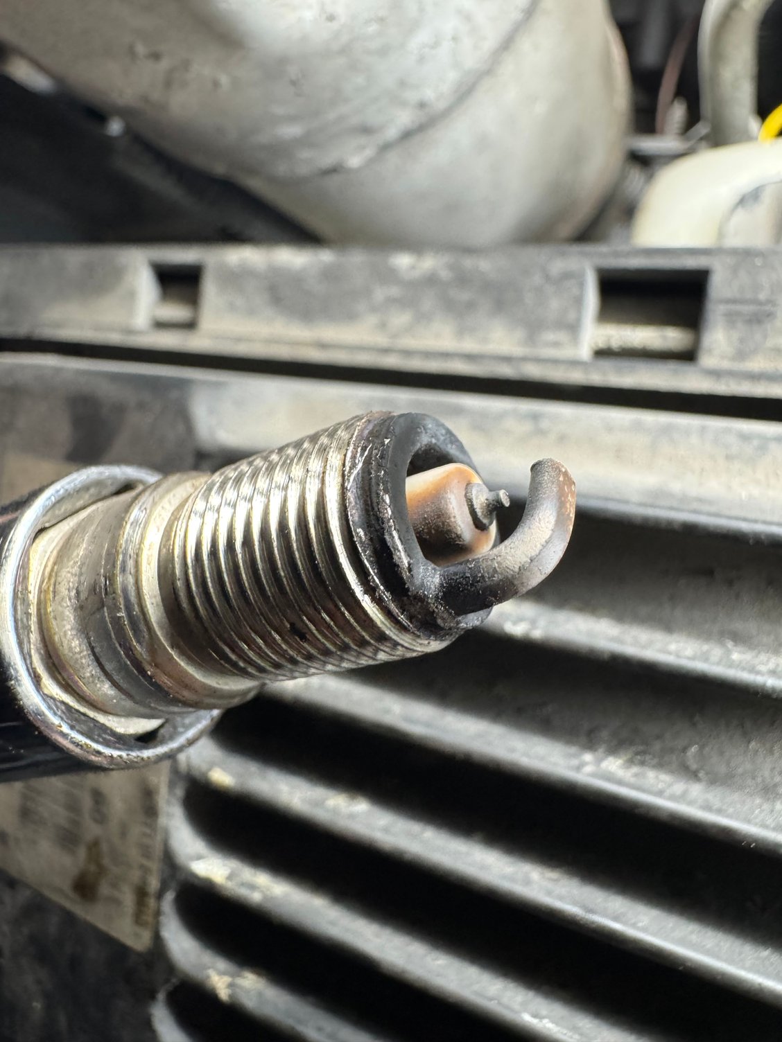 Spark plug 4.  Cylinder 6 was just slightly darker then this 