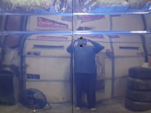 back doors, used 97 blazer electric latches, now wired to rear defogger