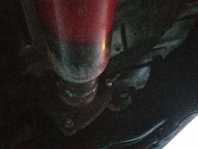 (Used) cherry bomb welded in, has a pretty good rumble for a six cylinder!