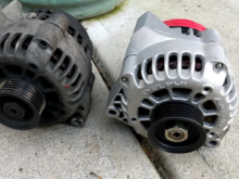 That's the "Bosch" remanufactured one on the right