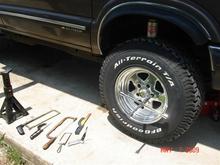 Gonna do some fender trimming!