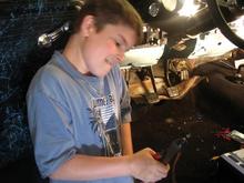 son doing sound system