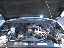 Engine bay shined up.