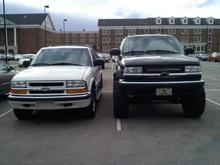 Lifted vs Stock