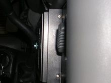 This is how the double din sticks out with everything stock

Note: single din kits put them out this far. It's a shame they don't promote double din for these vehicles to make it easy.