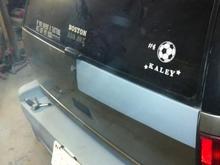 shaved rear wiper. next project is frenched license plate