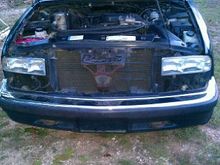 Had to remove the grille to get to the emblem