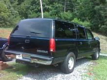 Bought another Suburban...... Its a 95 w/205 k miles but haz a lazer str8 rust free body...... Our 3 year old daughter callz it the school bus, we call it the Burban........