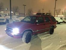 She's made for the snow