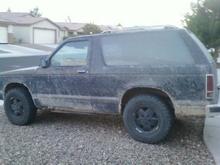 10 minute rainy day in the desert