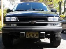 Painted grill and new turn markers