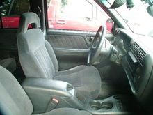 Cab area