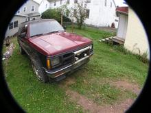 the front, with a new grille