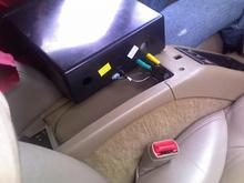 View of the bottom side of the bottom Tray