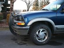 Stage 1: push bar and headlight covers