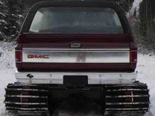 The only rust I have is in the rear window mechanism. Needs to be all replaced to make work again.
Rear bumper is 36 in off the ground which is about same height of oil pan. I've submerged/driven it in slush/water that was over the tracks.
It has a 350 cid, turbo 350 trans, H/L range 
Operating videos at:
http://www.youtube.com/watch?v=fDg5Cq145uU