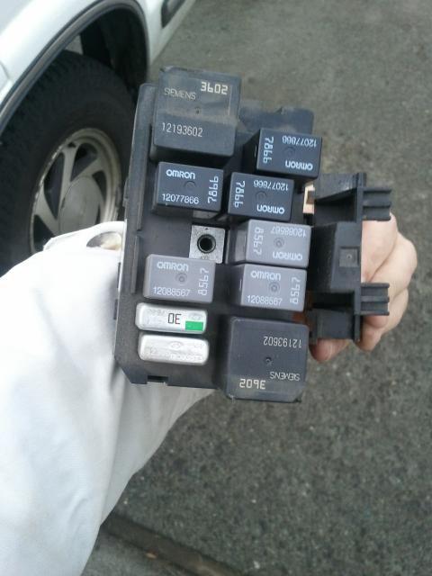 Accessing the Body Relay Block - Blazer Forum - Chevy Blazer Forums