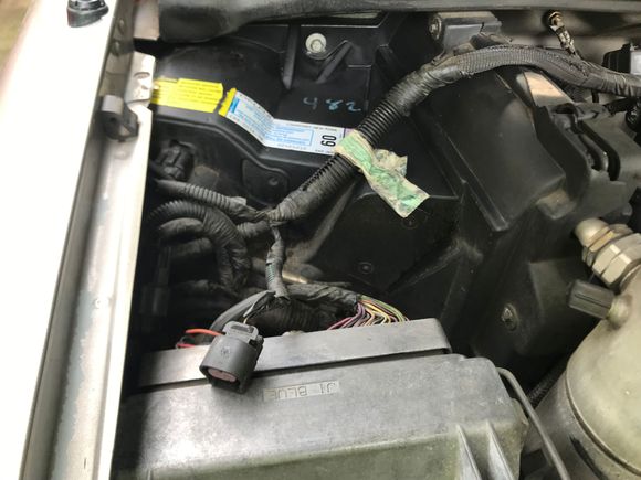 Located directly behind the BCM!