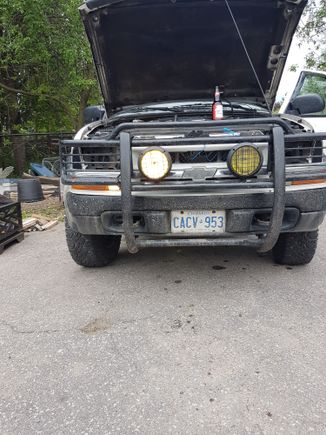 Turned on(passenger side not wired yet)