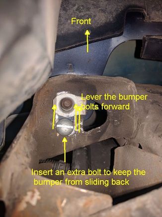 Bumper bolt (moved)