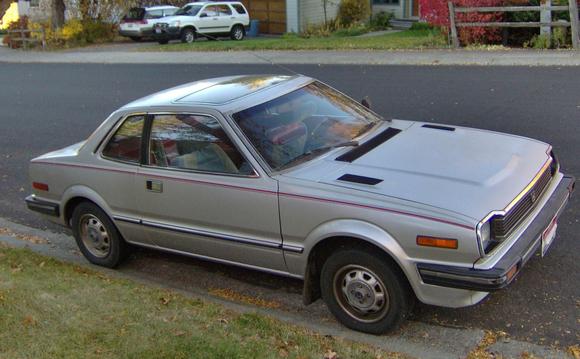 My 1982 Honda Prelude. Great little car that just won't die. It has 'only' 200k miles. The paint is starting to peal but because it is so reliable I'm thinking of getting it painted and keeping for as long as I can. I am the third owner.