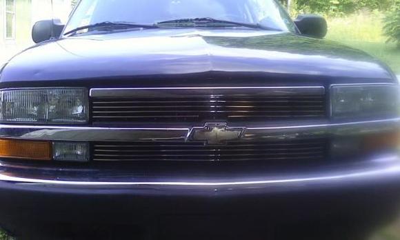 Blazer with new grill