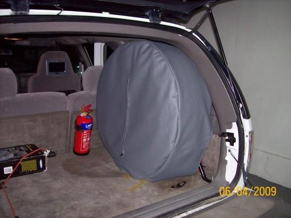 Spare tire modification