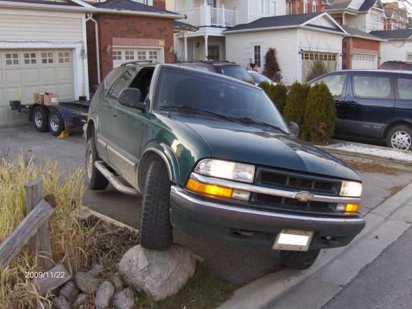 just a little stone out front of my house