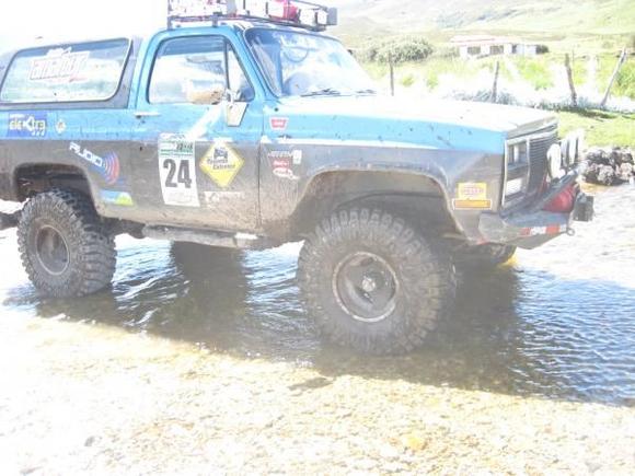 Paso de un riachuelo