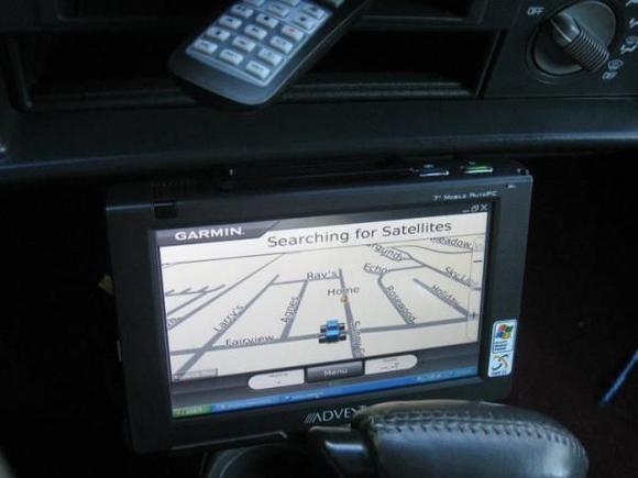 tablet running windows xp w garmen software