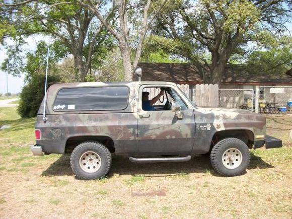 after first camo attempt
