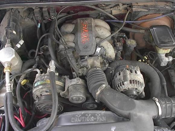 it may not shine but it's clean and no oil