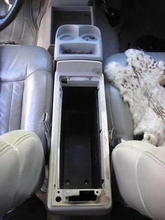 Center console Tahoe LT