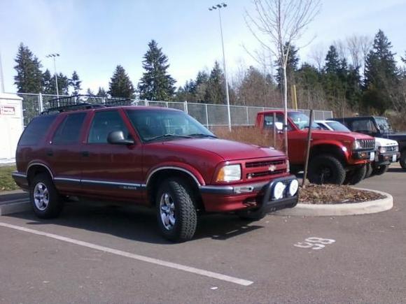 Bull bar and roof rack