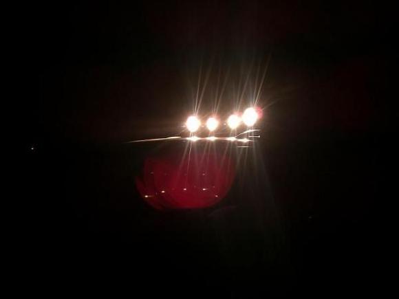 Roof Lights on
