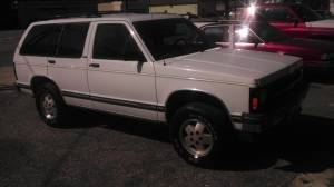 94 Chevy Blazer S10 - right side - on purchase day