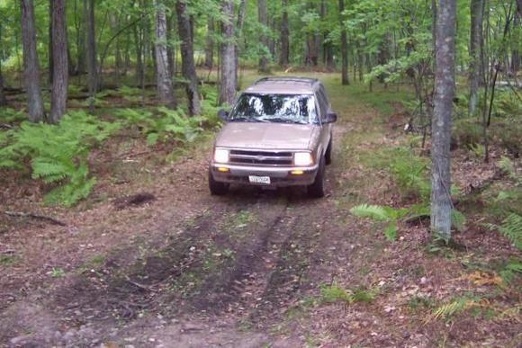 On the backwood trails of Legionville
In Brainerd,MN 9-8-12