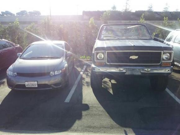 my civic and the beast